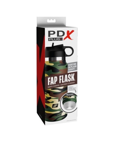 PDX PLUS - FAP FLASK HAPPY CAMPER MASTURBATEUR DISCRET CAMOUFLAGE