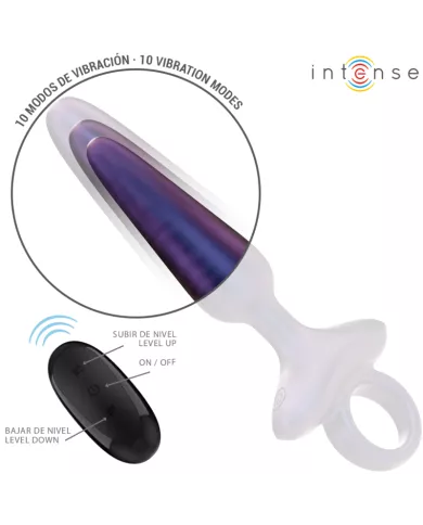 INTENSE - MARLON PLUG ANAL VIBRANT MODÈLE 4 TÉLÉCOMMANDE