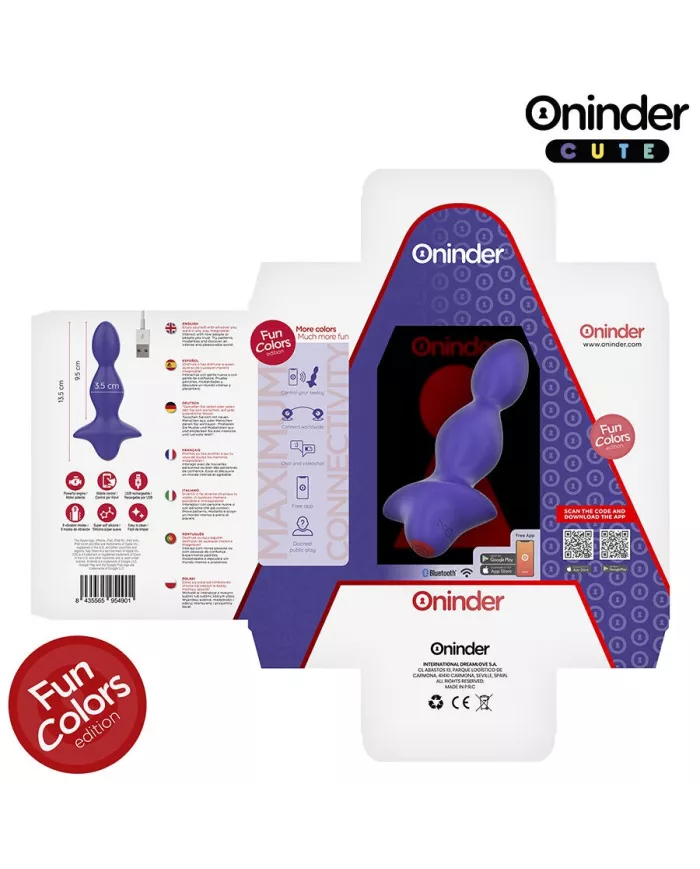 ONINDER CUTE - DILATATEUR ANAL VIBRANT LOVE BUTT - APPLICATION MONDIALE GRATUITE