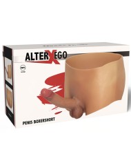 DÉSIR CACHÉ - ALTER EGO BOXERSHOT AVEC PÉNIS DE 18 CM TAILLE L