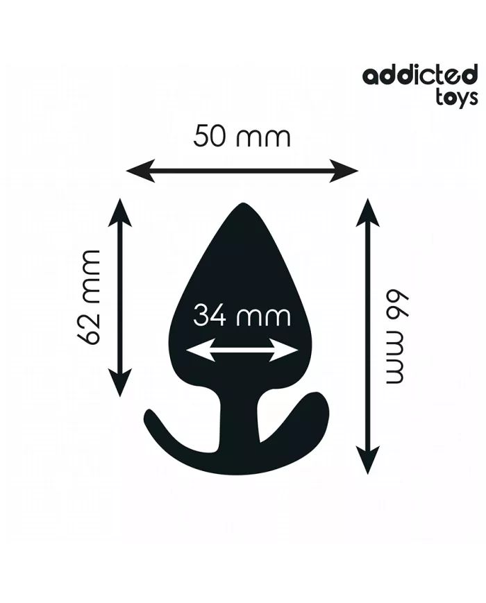ADDICTED TOYS - PLUG ANAL TAILLE M 6,6 CM