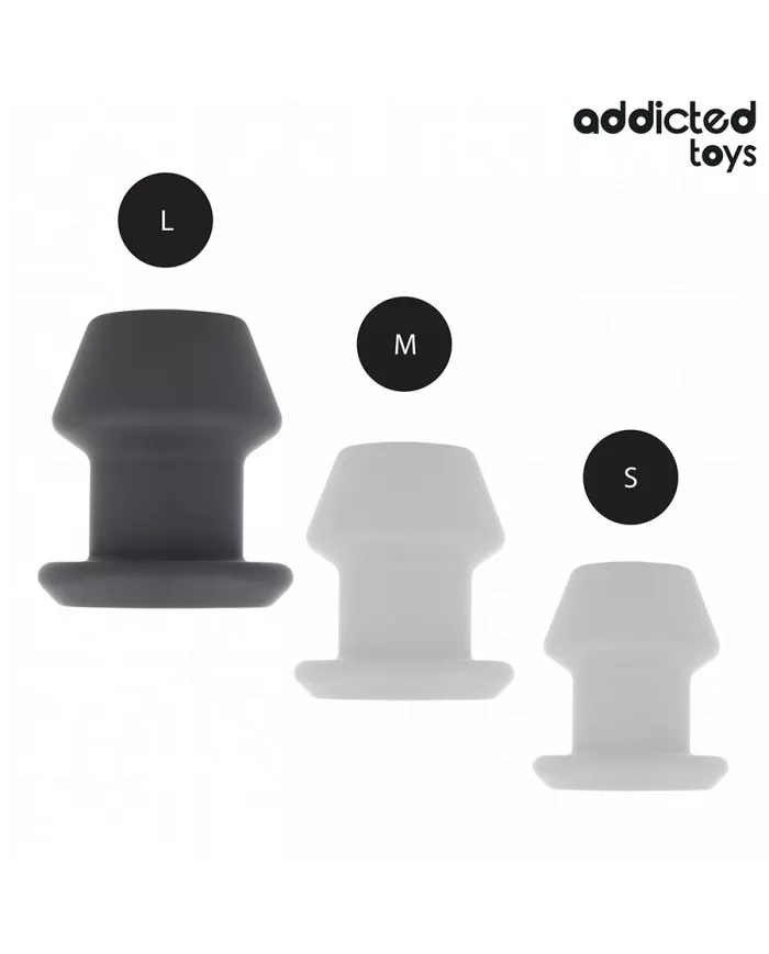 ADDICTED TOYS - PLUG ANAL CREUX EXTRÊME TAILLE L 10,4 CM