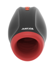 JAMYJOB - MASTURBATEUR NOVAX AVEC VIBRATION ET COMPRESSION