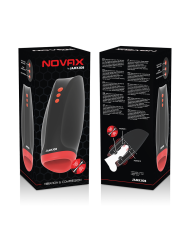 JAMYJOB - MASTURBATEUR NOVAX AVEC VIBRATION ET COMPRESSION