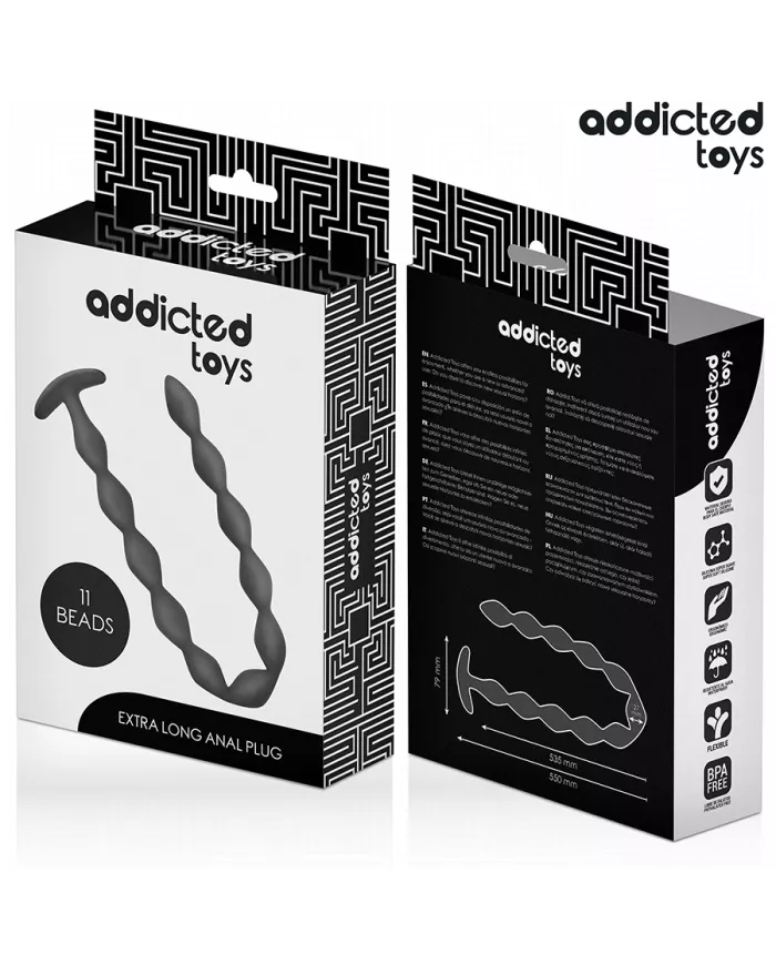 ADDICTED TOYS - PLUG ANAL EXTRA LONG ADDICTED TOYS - PLUG ANAL EXTRA LONG