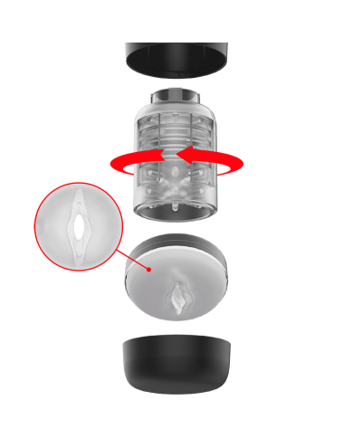 JAMYJOB - TORNADO 360 ROTATION TECH STROKER