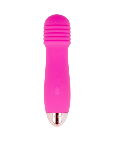 DOLCE VITA - VIBRATEUR RECHARGEABLE TROIS ROSE 7 VITESSES