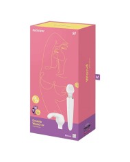 SATISFYER - APPLICATION DOUBLE WANDER BLANCHE