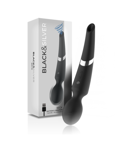 BLACK&SILVER - BAGUETTE ET VENTOUSE BECK 2 EN 1 SILICONE