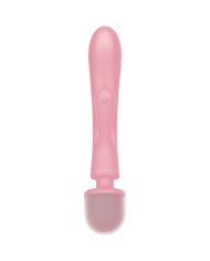 SATISFYER - MASSEUR VIBRATEUR LAPIN TRIPLE LOVER ROSE