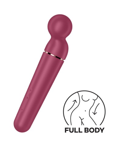 SATISFYER - PLANET WAND-ER VIBRATEUR MASSAGER BERRY