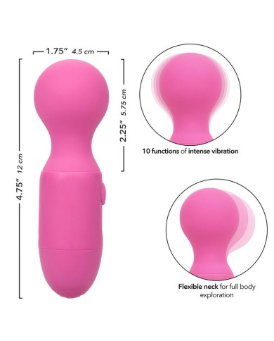 CALEXOTICS - FIRST TIME MASSEUR RECHARGEABLE 10 VIBRATIONS ROSE