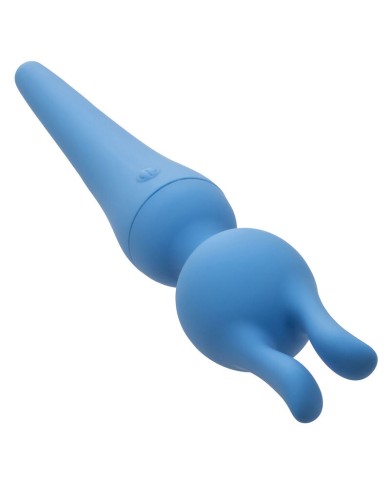 CALEXOTICS - COUTURE KIT VIBRATEUR WAND 10 VIBRATIONS BLEU