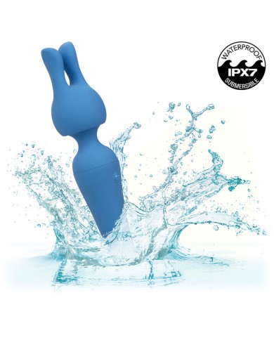 CALEXOTICS - COUTURE KIT VIBRATEUR WAND 10 VIBRATIONS BLEU