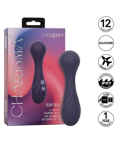 CALEXOTICS - CHARISMA TEMPTATION MASSEUR 12 FONCTIONS VIOLET