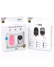 ONLINE - OEUF VIBRANT TÉLÉCOMMANDE M ROSE ONLINE - OEUF VIBRANT TÉLÉCOMMANDE M ROSE