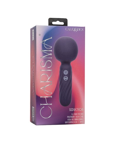 CALEXOTICS - CHARISMA SEDUCTION MASSEUR 12 FONCTIONS 17,75 CM X 6,25 CM VIOLET