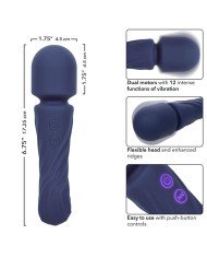 CALEXOTICS - CHARISMA ALLURE MASSEUR DOUBLE MOTEURS 12 FONCTIONS 17,25 CM X 4,5 CM VIOLET