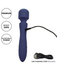 CALEXOTICS - CHARISMA MYSTIQUE MASSEUR DOUBLE MOTEURS 12 FONCTIONS 20,5 CM X 4,5 CM VIOLET