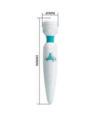 PRETTY LOVE - VIBRATEUR CLOUD WAND 7 VIBRATIONS BLANC