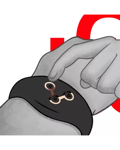 WATCHME - MONTRE À TÉLÉCOMMANDE À TECHNOLOGIE SANS FIL JET ET CUIVRE WATCHME - MONTRE À TÉLÉCOMMANDE À TECHNOLOGIE SANS FIL JET ET CUIVRE