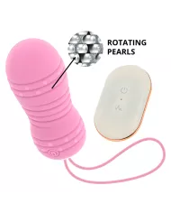 OHMAMA - TÉLÉCOMMANDE UF 7 MODES ROTATION ROSE