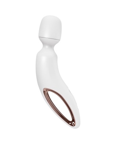 SATISFYER - WAND ERLAND MASSEUR VIBRANT BLANC