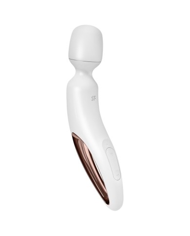 SATISFYER - WAND ERLAND MASSEUR VIBRANT BLANC