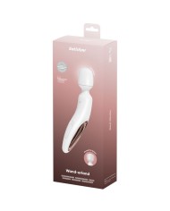 SATISFYER - WAND ERLAND MASSEUR VIBRANT BLANC
