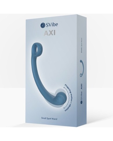 SNAIL VIBE - AXI BAGUETTE DE MASSAGE VIBRANTE BLEU