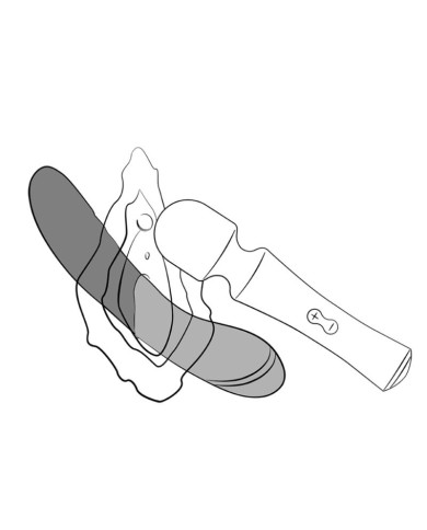 ROMP - PRESTO MINI VIBRATEUR À TÊTE FLEXIBLE VERTE