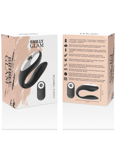 BRILLY GLAM - NOUS AIMONS LES PARTENAIRES TÉLÉCOMMANDE NOIRE