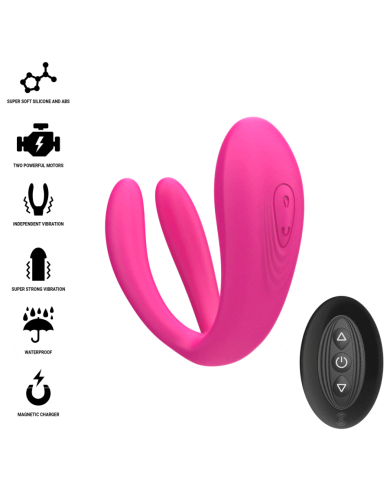 INTENSE - JULIA DOUBLE VIBRATEUR À PINCE STIMULATEUR AVEC TÉLÉCOMMANDE
