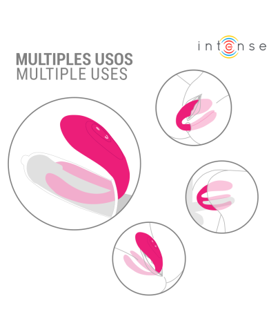 INTENSE - JULIA DOUBLE VIBRATEUR À PINCE STIMULATEUR AVEC TÉLÉCOMMANDE