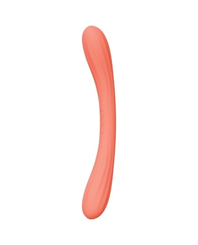 LELO - BOOMERANG VIBRATEUR DOUBLE EXTENSION ROUGE CORAIL