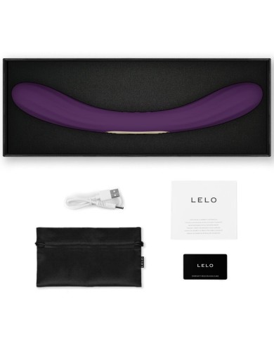 LELO - BOOMERANG VIBRATEUR À DOUBLE EXTRÉMITÉ VIOLET