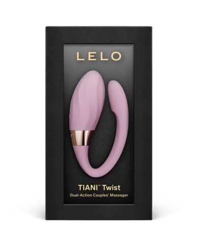 LELO - TIANI TWIST VIBRATEUR POUR COUPLES ROSE PÂLE