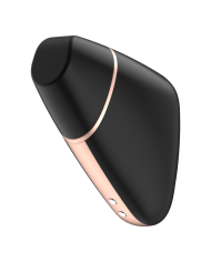 SATISFYER - STIMULATEUR ET VIBRATEUR AIR LOVE TRIANGLE NOIR