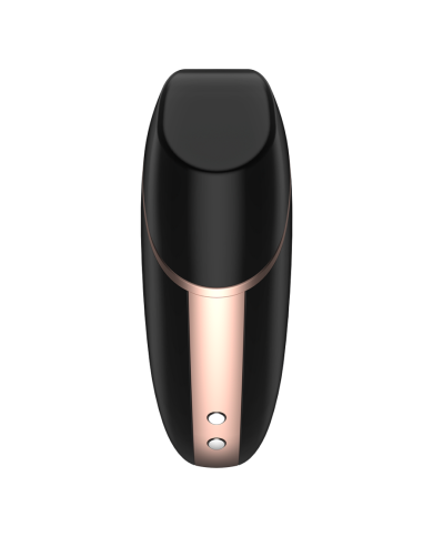 SATISFYER - STIMULATEUR ET VIBRATEUR AIR LOVE TRIANGLE NOIR