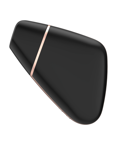 SATISFYER - STIMULATEUR ET VIBRATEUR AIR LOVE TRIANGLE NOIR