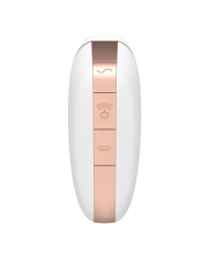 SATISFYER - STIMULATEUR ET VIBRATEUR AIR LOVE TRIANGLE NOIR