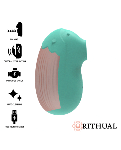 RITHUAL - SHUSHU 2.0 NOUVELLE GÉNÉRATION CLITORAL AQUA