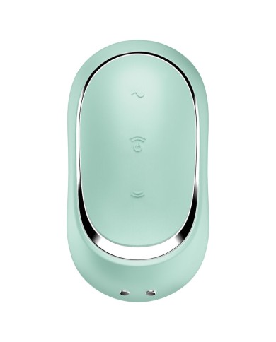 SATISFYER - STIMULATEUR ET VIBRATEUR DOUBLE AIR PULSE PRO TO GO 2 VIOLET