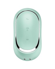 SATISFYER - STIMULATEUR ET VIBRATEUR DOUBLE AIR PULSE PRO TO GO 2 VIOLET