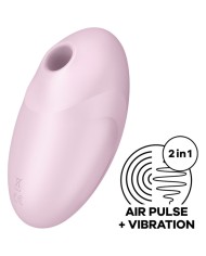 SATISFYER - STIMULATEUR ET VIBRATEUR VULVA LOVER 3 NOIR