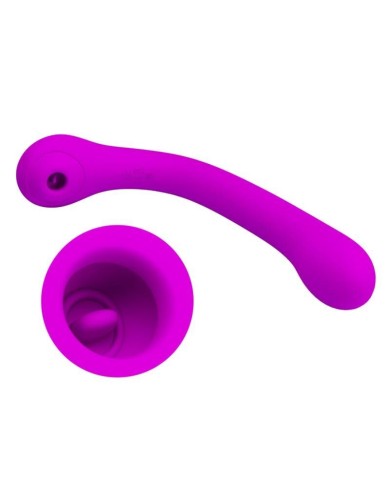 PRETTY LOVE - VIBRATEUR ET SUÇEUR CLITORIDIEN ALEX LILAC