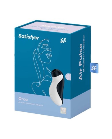 SATISFYER - STIMULATEUR + VIBRATION ORCA