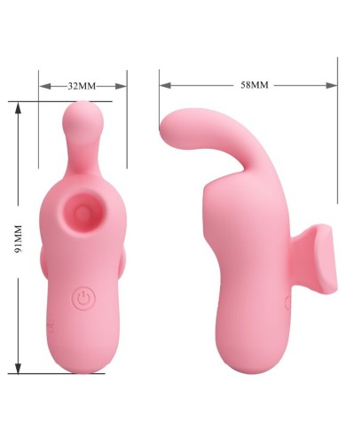 PRETTY LOVE - MINI JOUETS AMUSANTS PAR MAGIC FAIRY VIBRATEUR & SUCCION