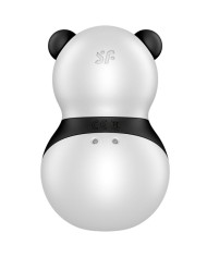 SATISFYER - POCKET PANDA STIMULATEUR & VIBRATEUR NOIR ET BLANC
