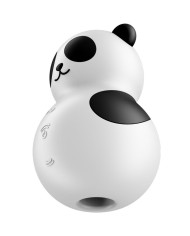 SATISFYER - POCKET PANDA STIMULATEUR & VIBRATEUR NOIR ET BLANC